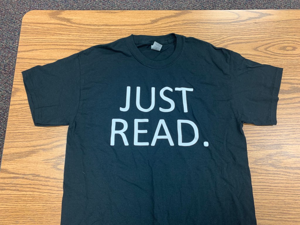 Just Read t-shirt